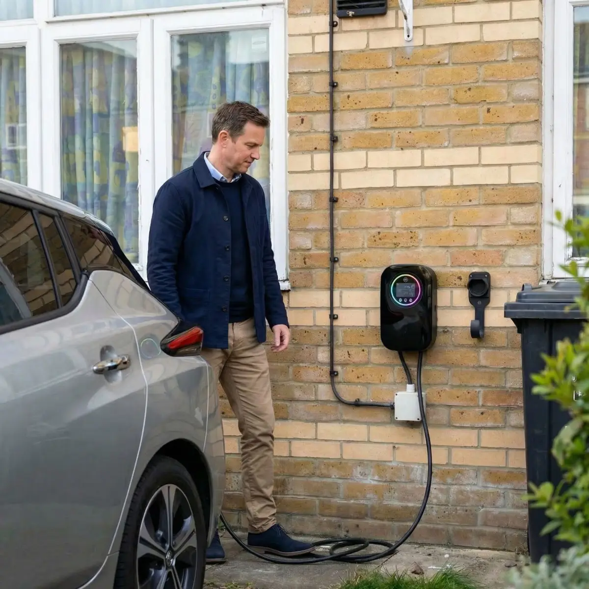 Optimum EV Solutions 7.4kW Universal Type 2 Wall Charger